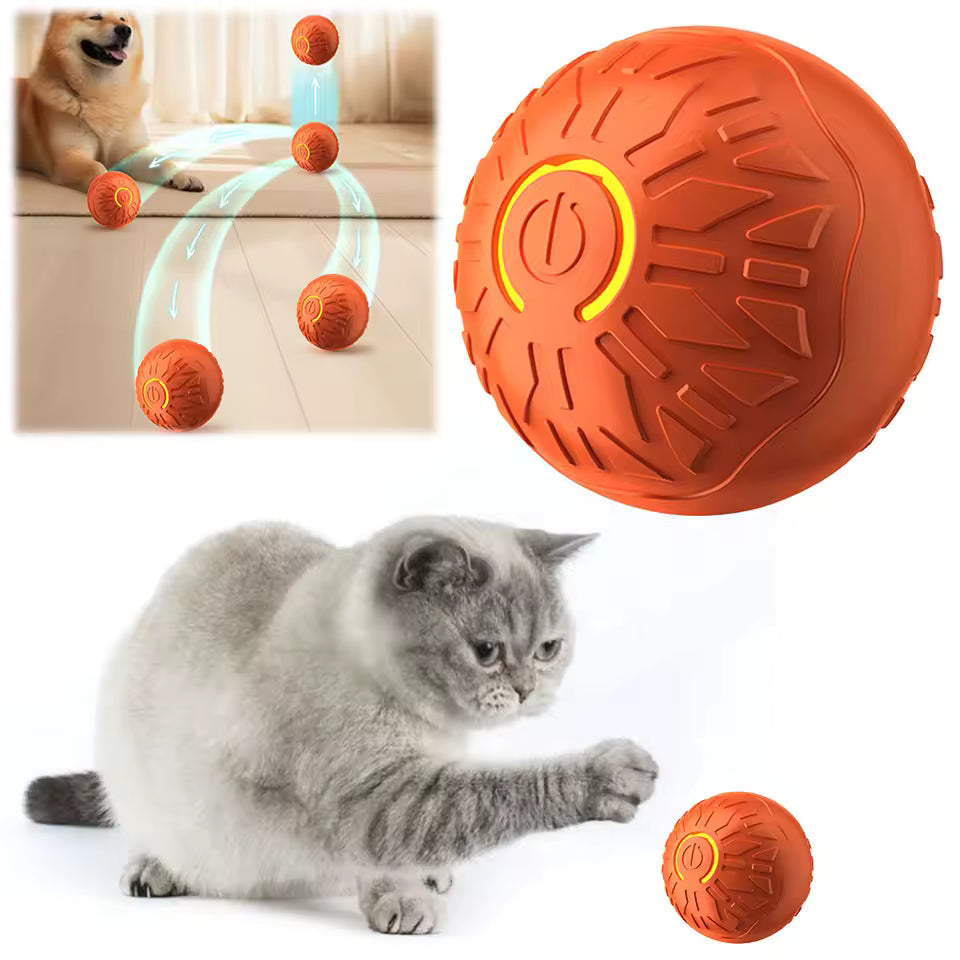 Balle Intelligente pour Chat - Le Jouet Interactif Favori de Votre Félin !
